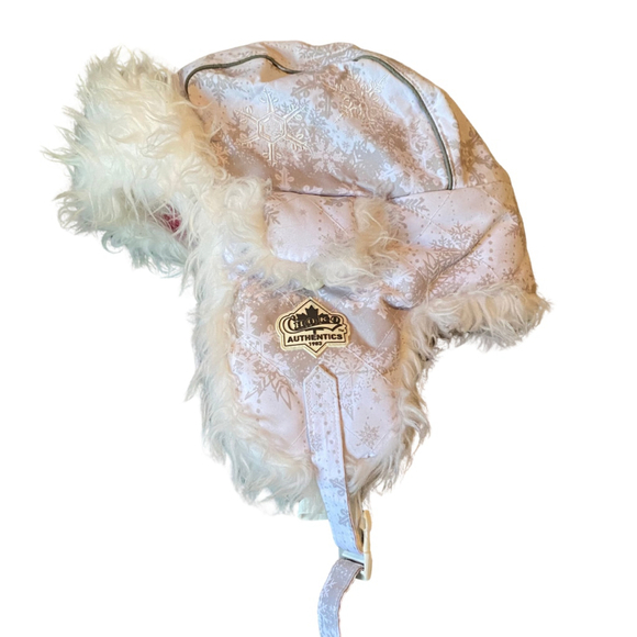 Unisex Choko Trapper Hat One Size White Grey Pink Snow Bunny Winter Snowboarding - Picture 2 of 13